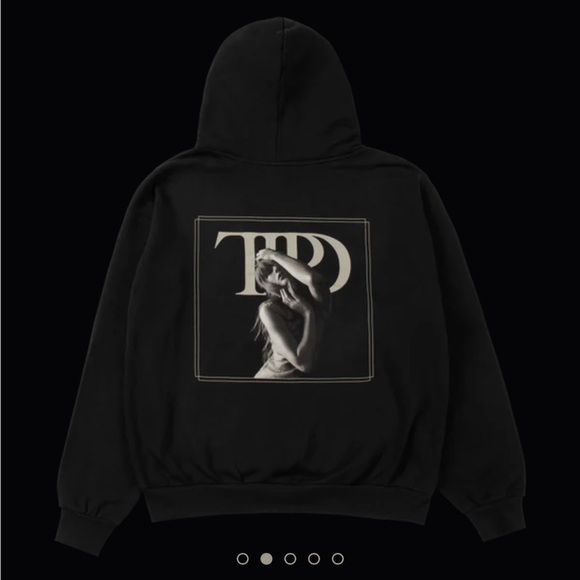 Taylor Swift TTPD Hoodie Sweatshirt - Picture 1 of 6